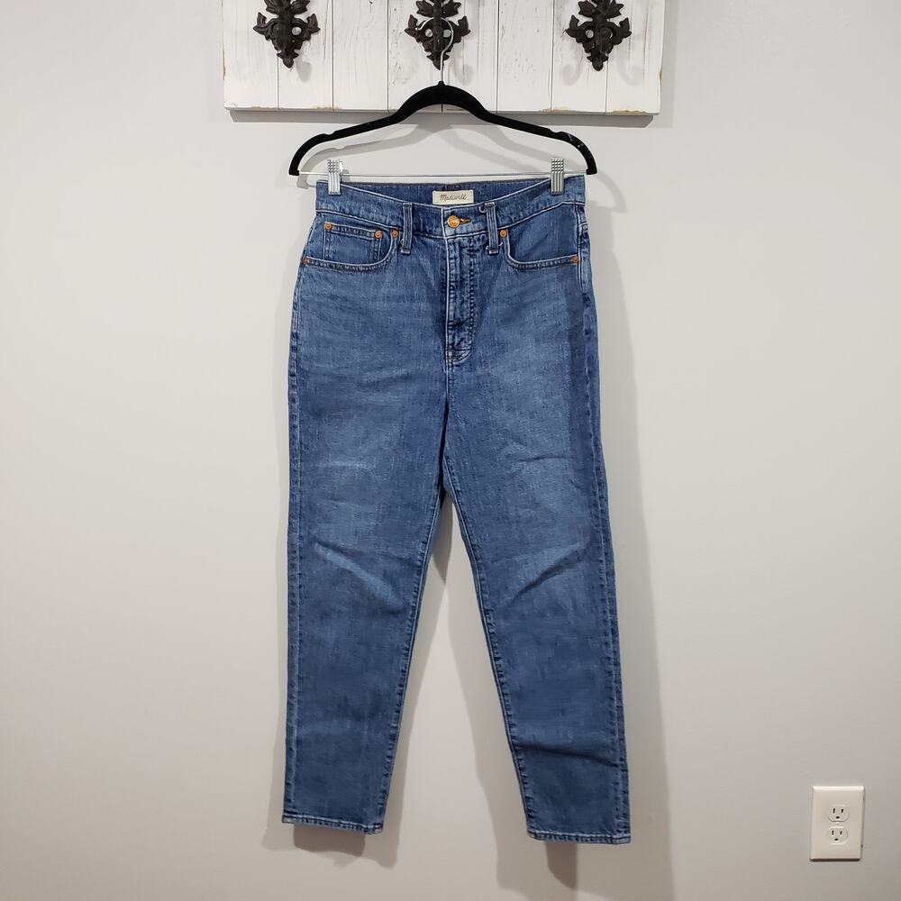 Madewell Mom Jean Medium Wash Size 28